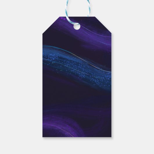 Geschenkmarken für den Weltraumammerfahrer Geschenkanhänger (Rückseite)