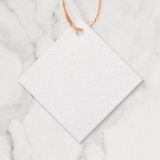 Geschenkmarken mit Glitzer Geschenkanhänger (Rückseite)