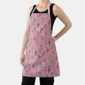 Geschenkmuster rosa Eiscreme-Tüte Schürze (InSitu)