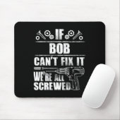 Geschenkname Fix Es Funny Geburtstag Personalisier Mousepad (Mit Mouse)