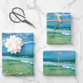 Geschenkpackung, Fort Walton Beach Florida Geschenkpapier Set
