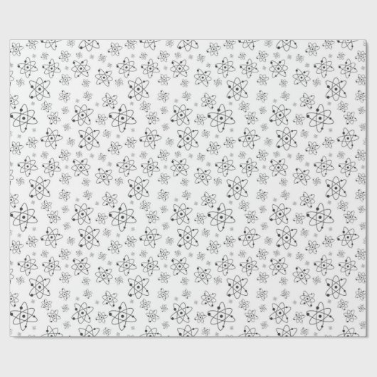 Geschenkpackung für Atome Geschenkpapier (Flach)