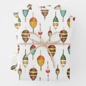 Geschenkpackung für Bobber, Lures und Trout Geschenkpapier Set (Beispiel)