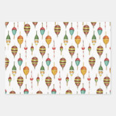 Geschenkpackung für Bobber, Lures und Trout Geschenkpapier Set (Vorderseite)