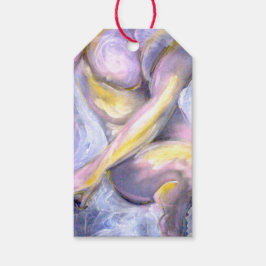 Geschenkpackung für ihn - Abstrakte männliche Orig Geschenkanhänger