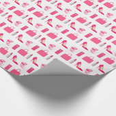 Geschenkpackung für Mädchen Geschenkpapier (Ecke)
