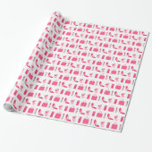 Geschenkpackung für Mädchen Geschenkpapier (Ungerollt)