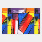 Geschenkpackung für moderne Kunst Geschenkpapier Set (Vorderseite 2)