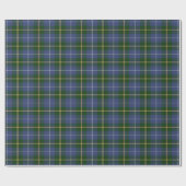 Geschenkpackung Papier blau Nova Scotia Tartan Geschenkpapier (Flach)