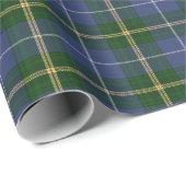 Geschenkpackung Papier blau Nova Scotia Tartan Geschenkpapier (Rolleneckpunkt)