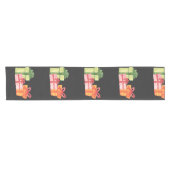Geschenkpakete mit schwarzer Hand Kurzer Tischläufer (Horizontal)