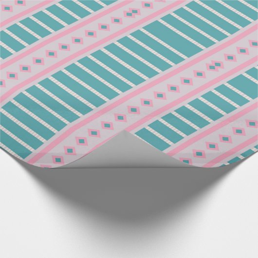 Geschenkpapier, 15 cm x 2,5 m glänzend geschenkpapier (Ecke)