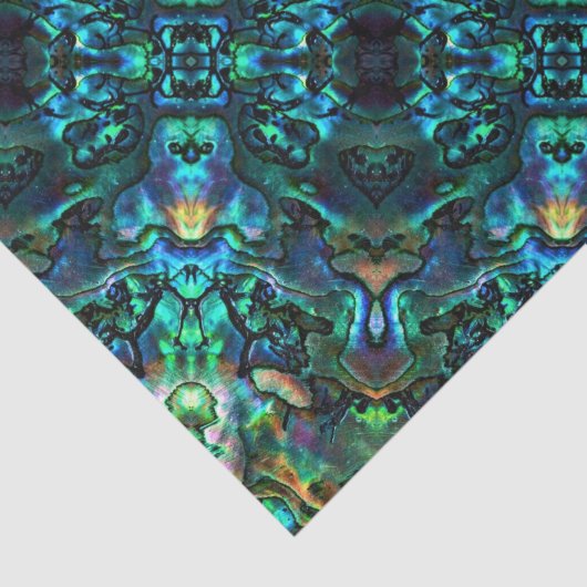 Geschenkpapier - Abalone Seidenpapier (Ausschnitt)