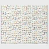 Geschenkpapier - Alphabet (Flach)