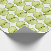 Geschenkpapier - Apfelscheibe (Ecke)