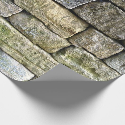 Geschenkpapier aus Trockenstein (Ecke)