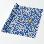 Geschenkpapier Azulejo ( (Ungerollt)