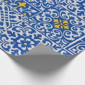 Geschenkpapier Azulejo ( (Ecke)