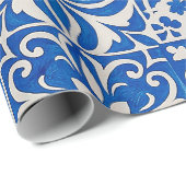 Geschenkpapier Azulejo ( (Rolleneckpunkt)