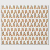 Geschenkpapier - Baby Tapferer Bär (Flach)