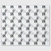 Geschenkpapier - Baby Zebra (Flach)