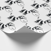 Geschenkpapier - Baby Zebra (Ecke)