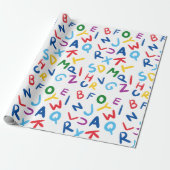 Geschenkpapier - Bildungs-Geschenkpapier für Kinde (Ungerollt)