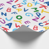 Geschenkpapier - Bildungs-Geschenkpapier für Kinde (Ecke)