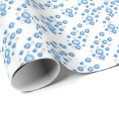 Geschenkpapier - Blasen (Rolleneckpunkt)