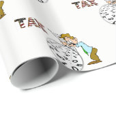 Geschenkpapier Buchhalter (Rolleneckpunkt)