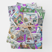 Geschenkpapier | Comic | Cartoon (Beispiel)