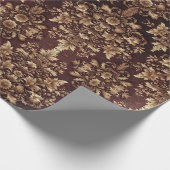 Geschenkpapier-Damast-Designs Geschenkpapier (Ecke)