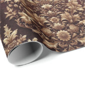 Geschenkpapier-Damast-Designs Geschenkpapier (Rolleneckpunkt)