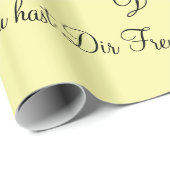 Geschenkpapier Danke zum Abschied (Rolleneckpunkt)