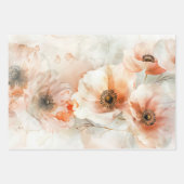 Geschenkpapier – Decoupage - Elegante Pfingstrosen Set (Vorderseite 3)