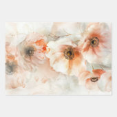 Geschenkpapier – Decoupage - Elegante Pfingstrosen Set (Vorderseite 2)