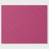 Geschenkpapier "Deep Liebe Red Pattern" (Flach)