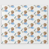 Geschenkpapier Doktor (Flach)