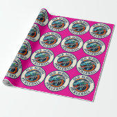 Geschenkpapier DragonX Pickleball-Team (Ungerollt)