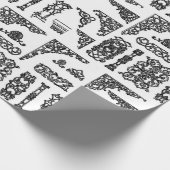 Geschenkpapier - Eisen an der Front (Ecke)