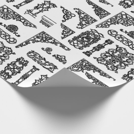 Geschenkpapier - Eisen an der Front (Ecke)