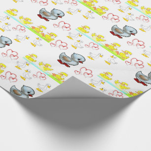 Geschenkpapier Enten