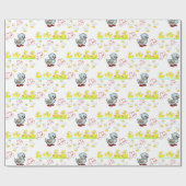 Geschenkpapier Enten (Flach)