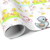 Geschenkpapier Enten (Rolleneckpunkt)