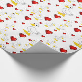 Geschenkpapier Enten (Ecke)
