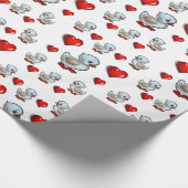 Geschenkpapier Enten (Ecke)