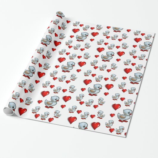 Geschenkpapier Enten (Ungerollt)