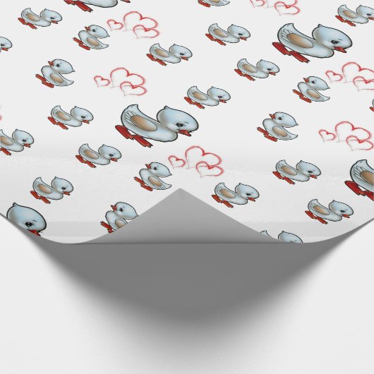Geschenkpapier Enten (Ecke)