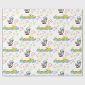 Geschenkpapier Enten (Flach)