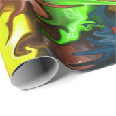 Geschenkpapier Farbschmelzen M&Ms Design (Rolleneckpunkt)